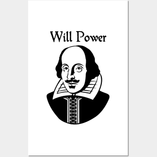 Will Power (Shakespeare) Posters and Art
